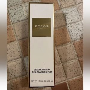 Byroe Celery AHA-LHA Resurfacing Serum 1fl Oz. New in Box